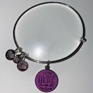 disney “we’re all mad here” alex and ani bracelet